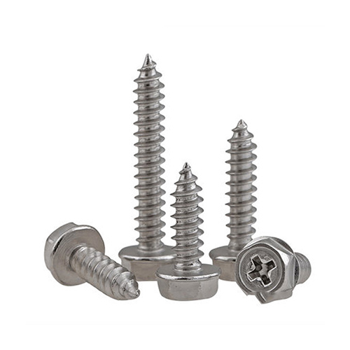 SS Hex flange head self tapping screw