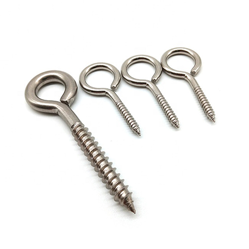 Stainless steel eye screws